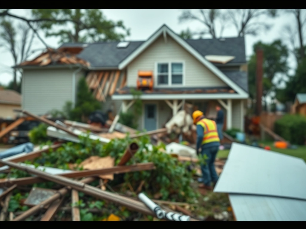 Storm Natural Disaster Damage
