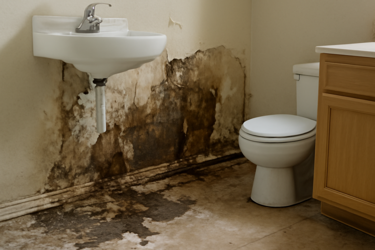 Bathroom Water Damage Restoration