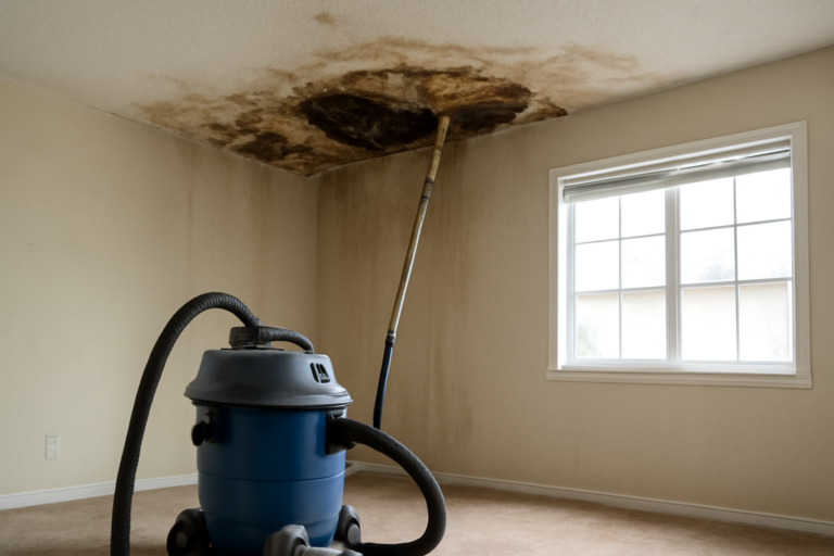 Ceiling Water Extraction
