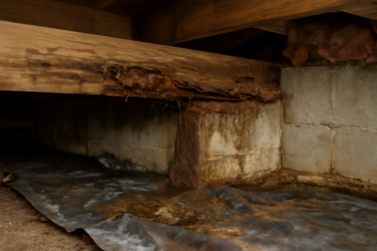 Crawl Space Water Damage Repair