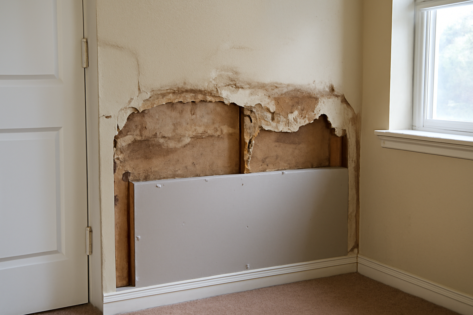 Drywall Water Damage Repair in Carterville, MO