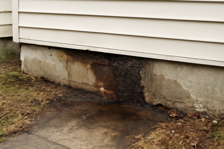 Foundation Leak Water Removal