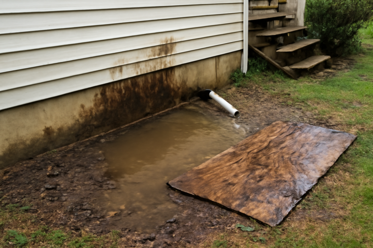 Septic Tank Backup Water Removal